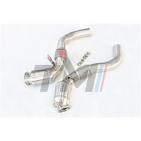 TM Performance presenta bajantes catedadas de alto-flujo para la línea de mot...